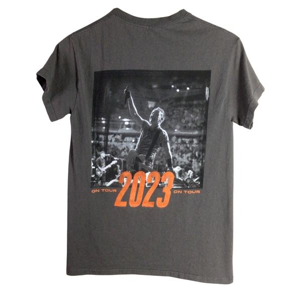 Bruce Springsteen E Street Band 2023 Tour T Shirt Gray Small - Picture 2 of 5
